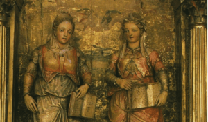 Nunilo y Alodia. S. Salvador. Leyre. Yesa. Navarra