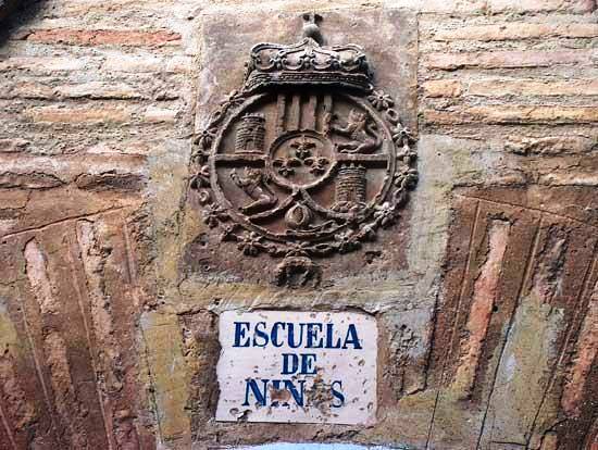 05. Escuelas. Letrero . 2